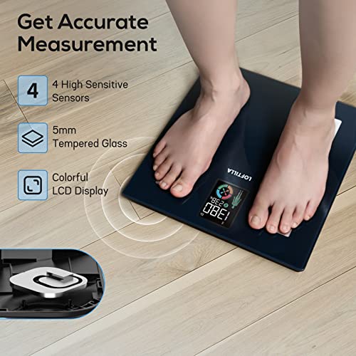 LOFTILLA Smart Scale for Body Weight, Weight Scale, Bathroom Scale