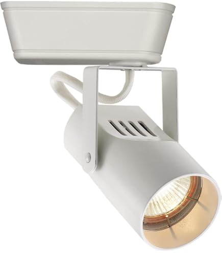 Tête De Voie WAC Lighting LHT-180-WT Blanc Pour Rail L-Track - Halogène 50W 120V - Occasion En état Fonctionnel