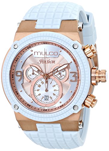 MULCO Unisex MW3-12140-413 Ilusion Analog Display Swiss Quartz Blue Watch MULCO Unisex MW3-12140-413 Ilusion Analog Display Swiss Quartz Blue Watch