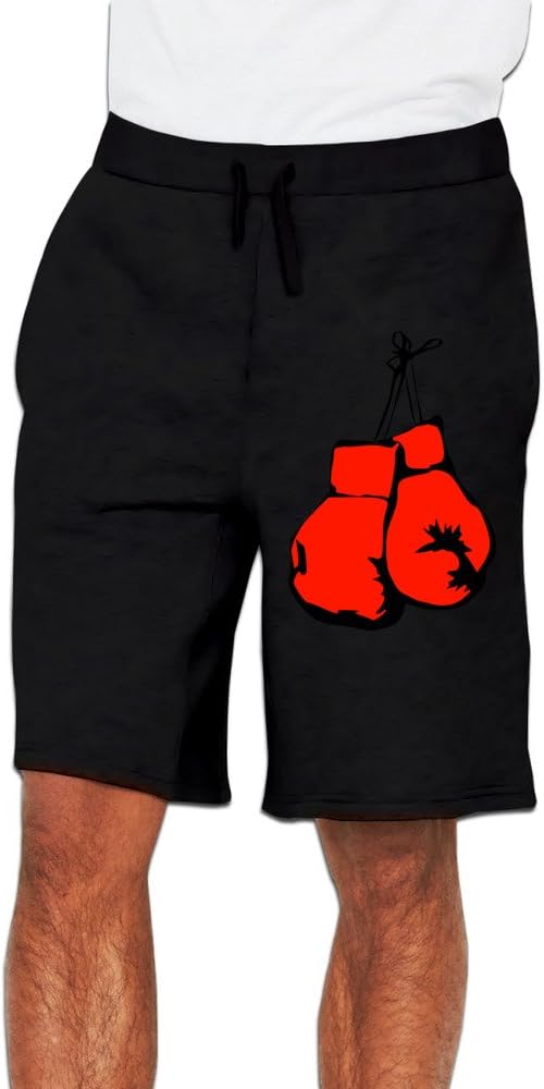 UANLA Boxing Gloves Design Mens Performance Shorts Sweatpants