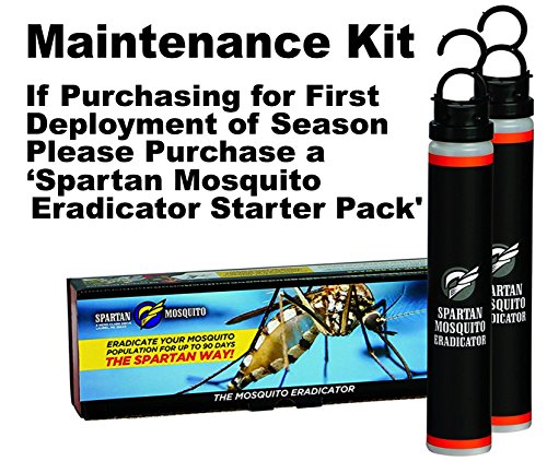SPARTAN MOSQUITO ERADICATOR Control 1-ACRE MAINTENANCE; Best Whole Yard Outdoor Killer Barrier Solution; More Effective Than ShortTerm Insect Repellent Trap MosquitoFree Backyard Garden Patio SPARTAN MOSQUITO ERADICATOR Control 1-ACRE MAINTENANCE; Best Whole Yard Outdoor Killer Barrier Solution; More Effective Than ShortTerm Insect Repellent Trap MosquitoFree Backyard Garden Patio