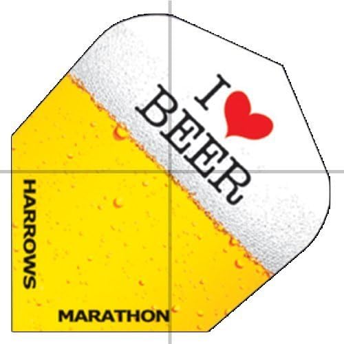 Darts Flights, I Love Beer by Harrows Sports & Outdoors