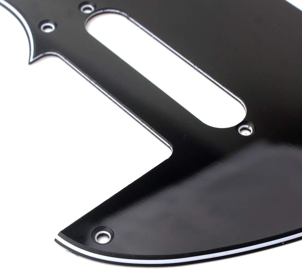 Alnicov Electric Guitar Pickguard,Guitar Scratch Plate,For Guitar Parts Black - Image 3