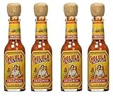 Cholula Original Mexican Hot Sauce with Wooden Stopper Top 2 oz (4 Pack)