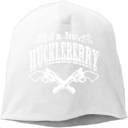 XiaoHans Momen Im Your Huckleberry Dark Casual Style Jogging White Beanies Knit Hat