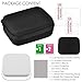 Protective Case for GoPro Hero 5 with Lens & Screen Protectors Protectors and Lens Cap, FineGood 1 Carrying Case with 2 Pcs Tempered Glass and 1 Plastic Lens Cover for Hero5
