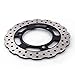 Areyourshop Rear Brake Disc Rotor For Kawasaki Ninja EX250-J Ninja 250R 2008-2012 Black 2009 2010 2011