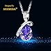 NEEMODA Necklace for Women Crystal Pendant Jewelry Gifts for Her Eternal Love