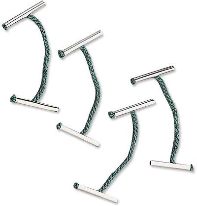 Q-Connect Treasury Tag 76 mm Green Pack of 100 with Cotton Cord