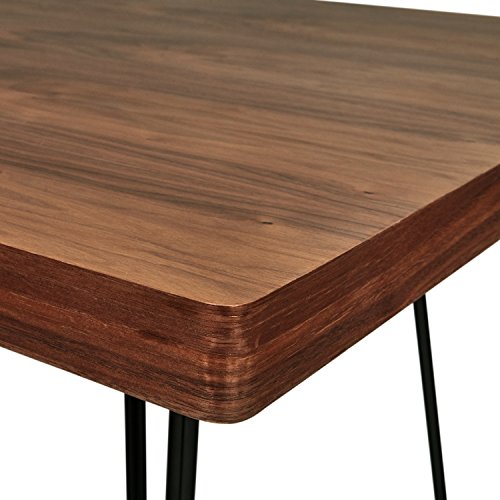 Amazon Brand Rivet Industrial MidCentury Modern Hairpin Dining Table