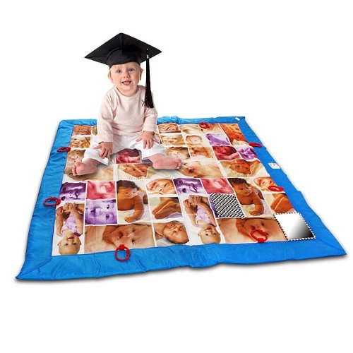 Baby Faces Photo JUMBO Activity Quilt Playmat - Tupelo Toys