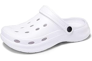 Liromna RCEBOT Unisex Garden Clogs Breathable Quick Drying Garden Shoes with Arch Support for Men and Women