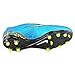 Nike Jr. Hypervenom Phelon II FG Ground Soccer Shoe (Blue Lagoon, Volt)