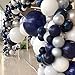 Dark Blue Balloons 12 inch 50pcs Latex Party Balloons Navy Helium Balloons Baby Shower Balloons