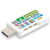 RP2040-GEEK Development Board Based On Raspberry Pi RP2040 Microcontroller Chip, USB Debugging Downloader Onboard USB-A Interface, TF Card Slot,SWD/UART / I2C Port, 1.14inch 65K Color LCD Screen