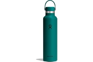 Hydro Flask Water Bottle - Insulated Stainless Steel - Non Spill, Leakproof in 24 Oz Deep Teal