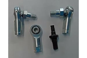 Replace KIOTI Backhoe Walvoil Joystick Connect Rod Kit M6 x M8 SB2410, KB2475