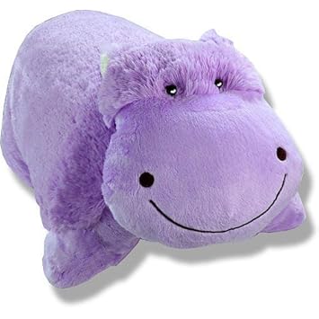 Pillow Pets Pillow Pet Huggable Hippo Amazon Co Uk Toys Games