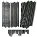 6pc TOMY Aurora AFX Slot Car 9" STRAIGHT TRACK SECTIONS 229MM Unused BULK 8622