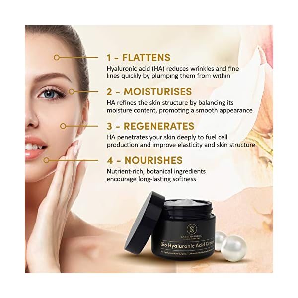 ORGANIC-Hyaluronic-Acid-Face-Cream-Vegan-50ml--Concentrated-Moisturiser-for-Women-with-Aloe-Vera-Vitamin-E-Total-Age-Repair-Night-Cream-Anti-Aging-Skin-Care-Made-in-Germany Hyaluronic Acid Face Cream 50ml - Skincare Face Moisturizer for Women with Aloe Vera - Organic Face Cream for Women…