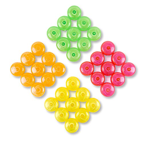 Kids Party Favor Pack - Mini 1.25" Glitter Yo Yo's (36 pieces) - Birthday Party Favors, Prizes, Giveaways, Goody Bag Fillers