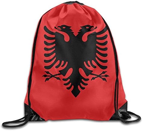 Sport Flag Of Albania Drawstring Sack Bag