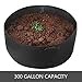 Mophorn 10-Pack 300 Gallon Plant Grow Bag Aeration Fabric Pots with Handles Black Grow Bag Plant Container for Garden Planting Washable and Reusable (10-Pack 300 Gallon)thumb 4
