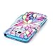 Galaxy S7 Case,S7 Case, Tradekmk(TM);(Pictures Wallet) Colourful Flower Wallet Case for Samsung Galaxy S7, (+Stylus+Screen Protector) Samsung Galaxy S7 Case