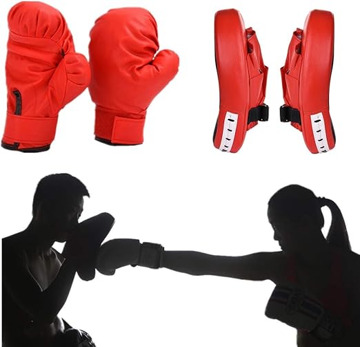 boxing mitts and pads set