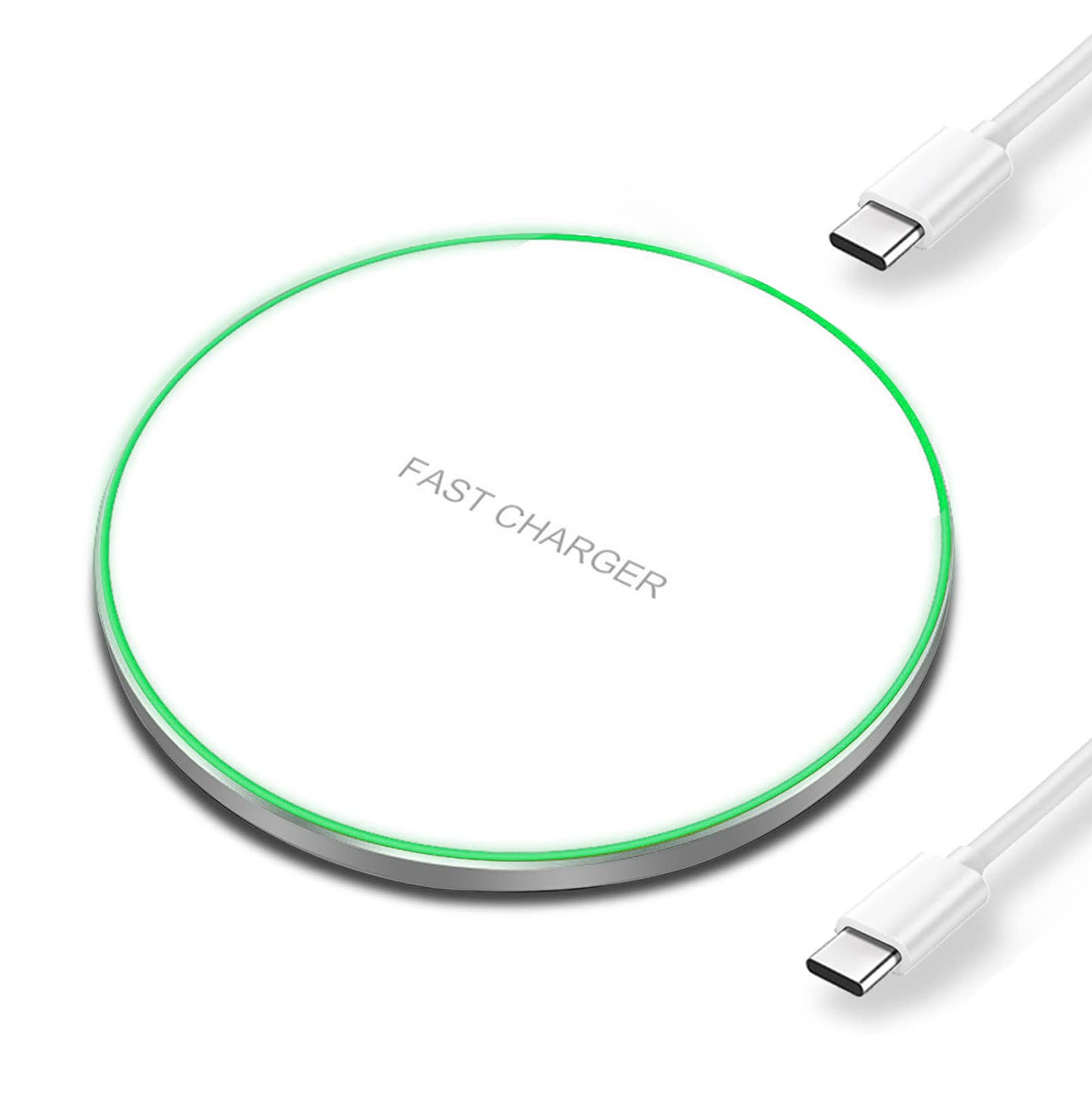 Photo 1 of 20W Fast Wireless Charger Pad,Wireless Phone Charging Station Compatible with iPhone 16/15/14/13/12/11/SE/X/AirPods,Fast Charge for Samsung Galaxy S25/S24/S23/S22/Note/Buds/Buds +,Pixel,LG