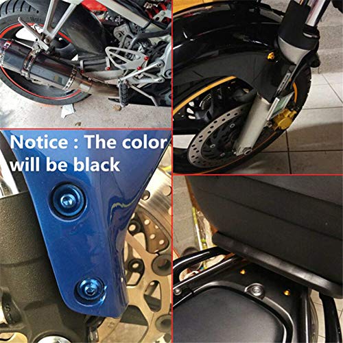 177 stks/M6 M5 Motorfiets Kuip Bout Kit Draagbare Kuip Schroef Set Kleurrijke Universele Motorfiets Schroeven Kuip Bout… - Image 6