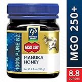 Manuka Health - MGO 250+ Manuka Honey, 100% Pure New Zealand Honey, 8.8 oz (250 g) (FFP)