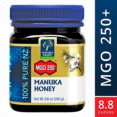 Manuka Health - MGO 250+ Manuka Honey, 100% Pure New Zealand Honey, 8.8 oz (250 g)