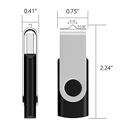AreTop 4GB USB 2.0 Flash Drive 20 Bulk, Pen Drive