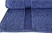 SALBAKOS 100% Turkish Cotton Hand Towel Set of 6 16x30 inch | Heirloom Quality | Hotel & Spa Collection | Ultra Soft, Super Absorbent, Long Lasting Hand Towels | Made in Turkey (Navy, 6 Hand Towels)