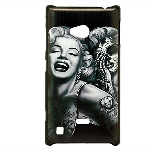 WEAPOWER(TM)High Quality For Nokia Lumia 720 Case Cool Original Beauty And Skull Painting Design Plastic Hard Protective Mobile Phone Cover