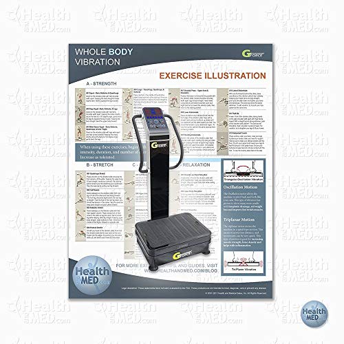 GForce Professional Dual Motor Whole Body Vibration Machine 1500 Watt - Thumbnail 6
