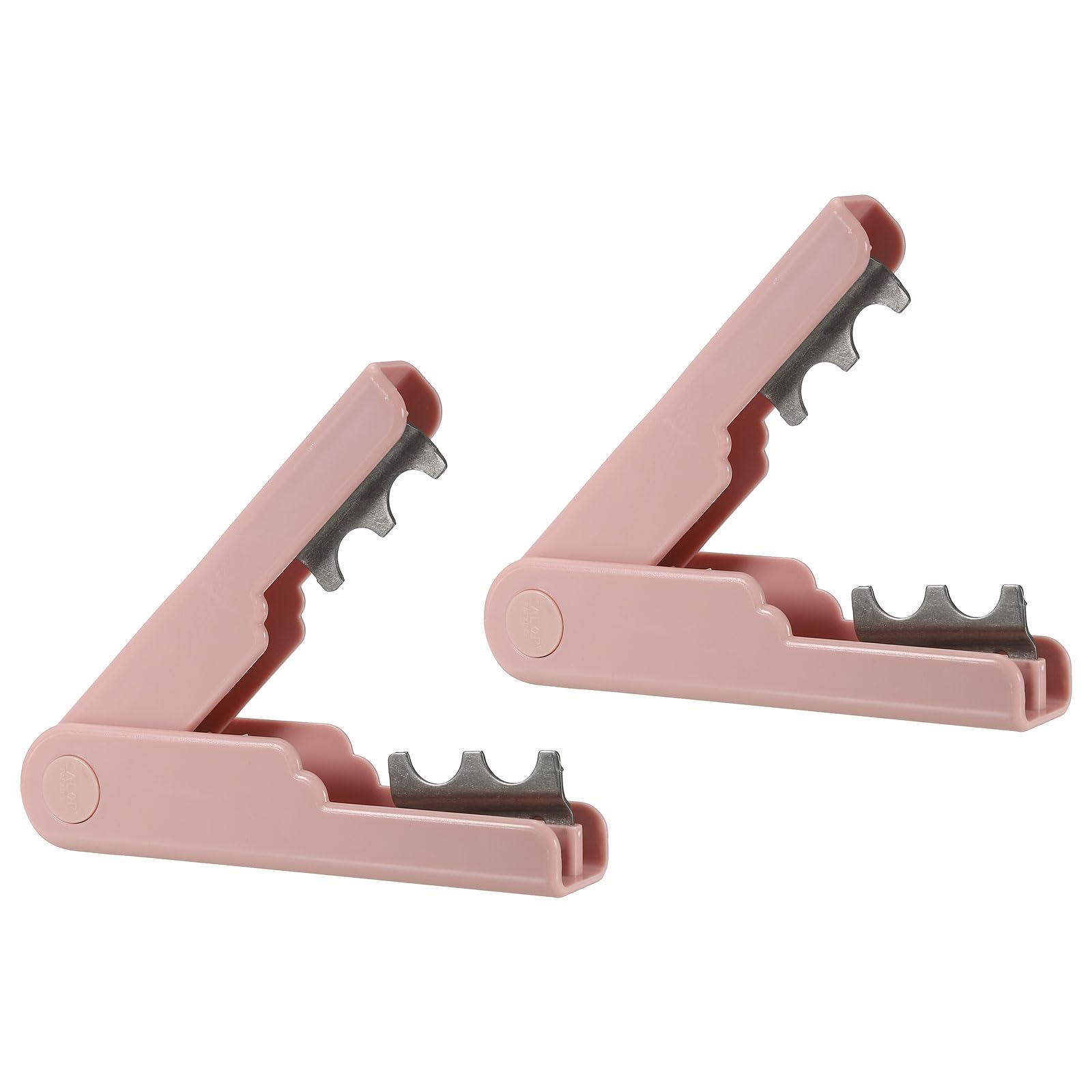 PATIKIL Rose Thorn Stripper Tool, 2Pack Metal Thorn Remover Tools Rose Stem Leaf Thorn Stripper for Rose Flower Floral Arrangement, Pink