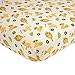 Disney Lion King Simba's Wild Adventure 100% Cotton Fitted Crib Sheet, Ivory, Sage, Butter, Brown