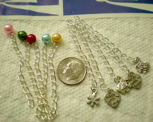 10 Feets Silver/Gold/Black Plated Extender Chain 3cm~Jewelry Making~