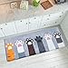 Elegant libra Cartoon Door Mat Cute Cat Palm Bath Mat Non-Slip Kitchen Mat Rubber Doormat Runner Rug Bedroom Mat
