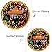 Fiesta Cinco De Mayo Party Supplies Paper Plates and Napkins Bulk 200PCS Mexican Themed 9 inch 7 inch Dessert Round Disposable Plates Party Favors Tableware Set for 50 Guests