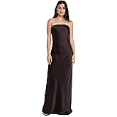 Norma Kamali Women's Bias Strapless Gown