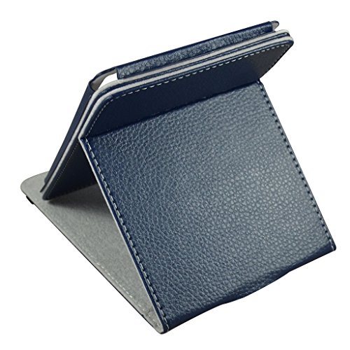 All-New Kindle E-Reader (8th Generation 2016) Case,Mama Mouth Vertical Viewing Stand PU Leather Cover with Auto Wake/Sleep for Amazon All-New Kindle (6" Display, 8th Gen 2016 Release),Dark Blue - Thumbnail 5