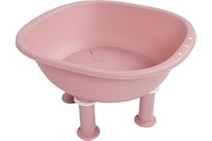 Sitz Bath for Toilet Use,Postpartum Care Sitz Bath Tub with Portable Design (White and Pink Options)