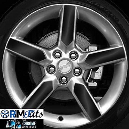 Fits 2012-13 Chevy Camaro 19" Wheels- Gloss Black RimTats (Vinyl Graphics-GR�FICOS DE VINILO)