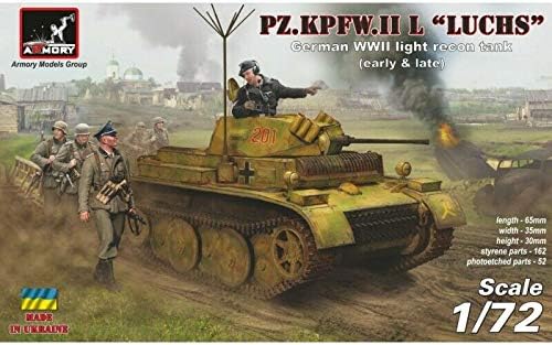 Armory AR72203-1/72 - Pz.Kpfw.II Ausf.L Luchs, German WWII Light Recon Tank
