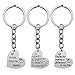 Teacher Gifts for Women - 3PCS Teacher Keychain, Teacher Appreciation Gifts, Teacher Christmas Valentines Gifts Thank You Gifts for Teacher