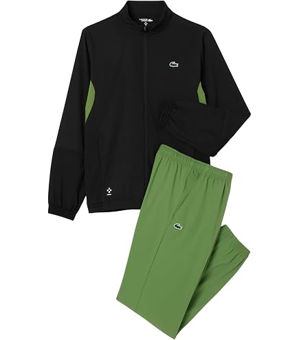 SPREAD LTV143cm 21-22モデル Lacoste Men's Tennis x Daniil Medvedev Tracksuit, Black/Lamb's