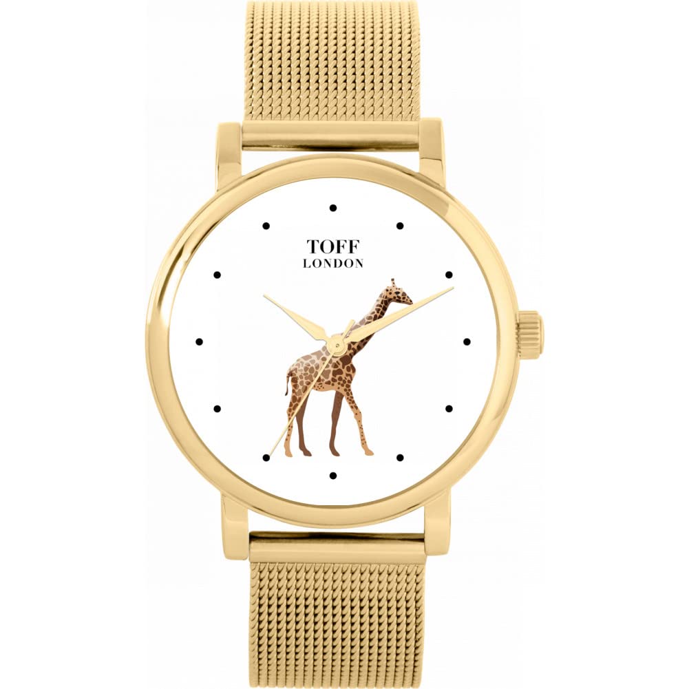 Toff London Ladies Giraffe Watch